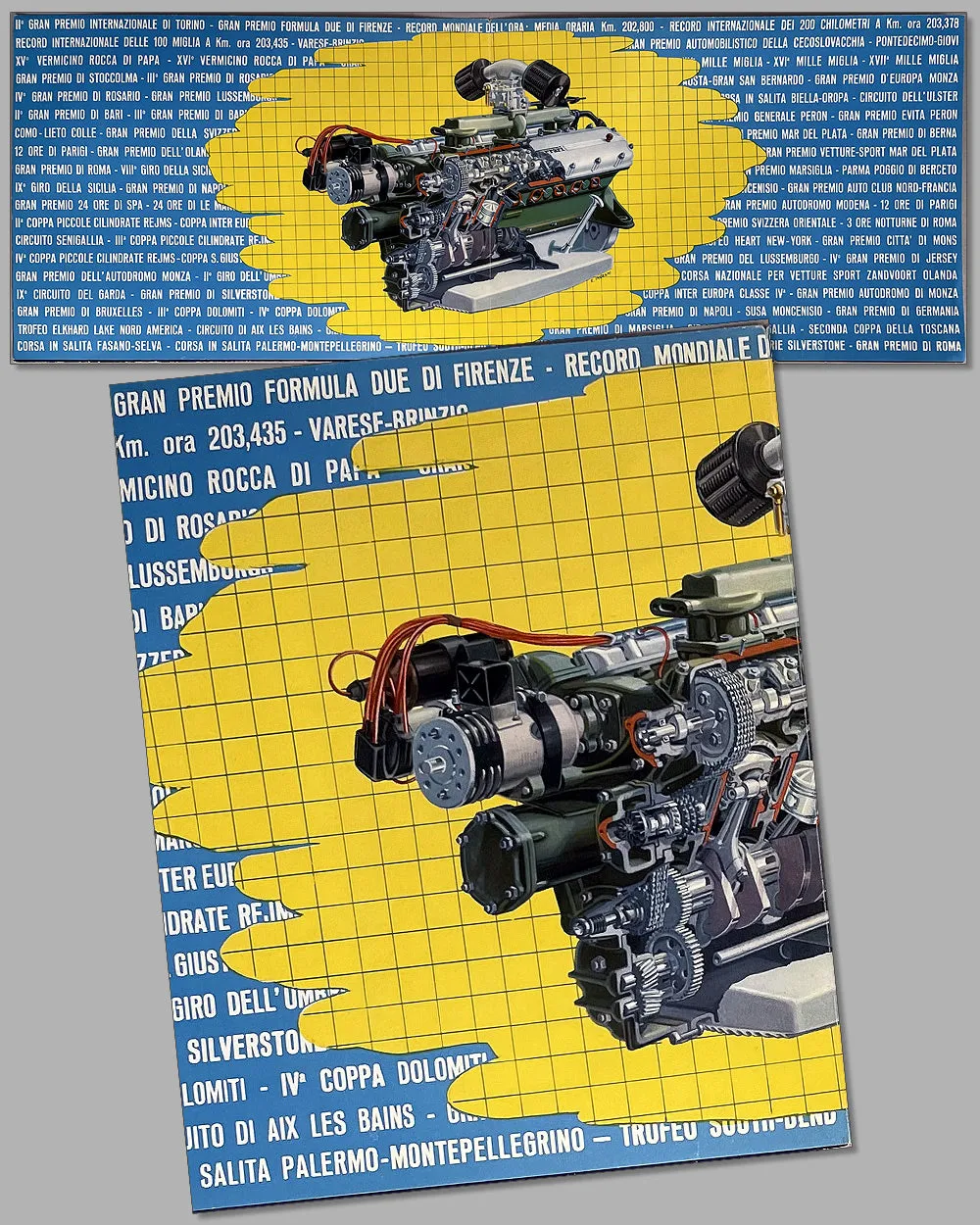 30 anni di esperienze 1950 Ferrari Factory Brochure