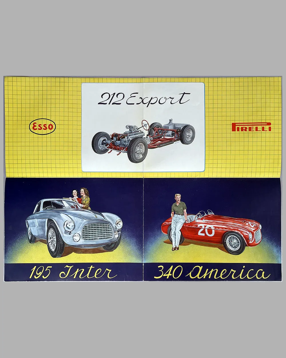 30 anni di esperienze 1950 Ferrari Factory Brochure