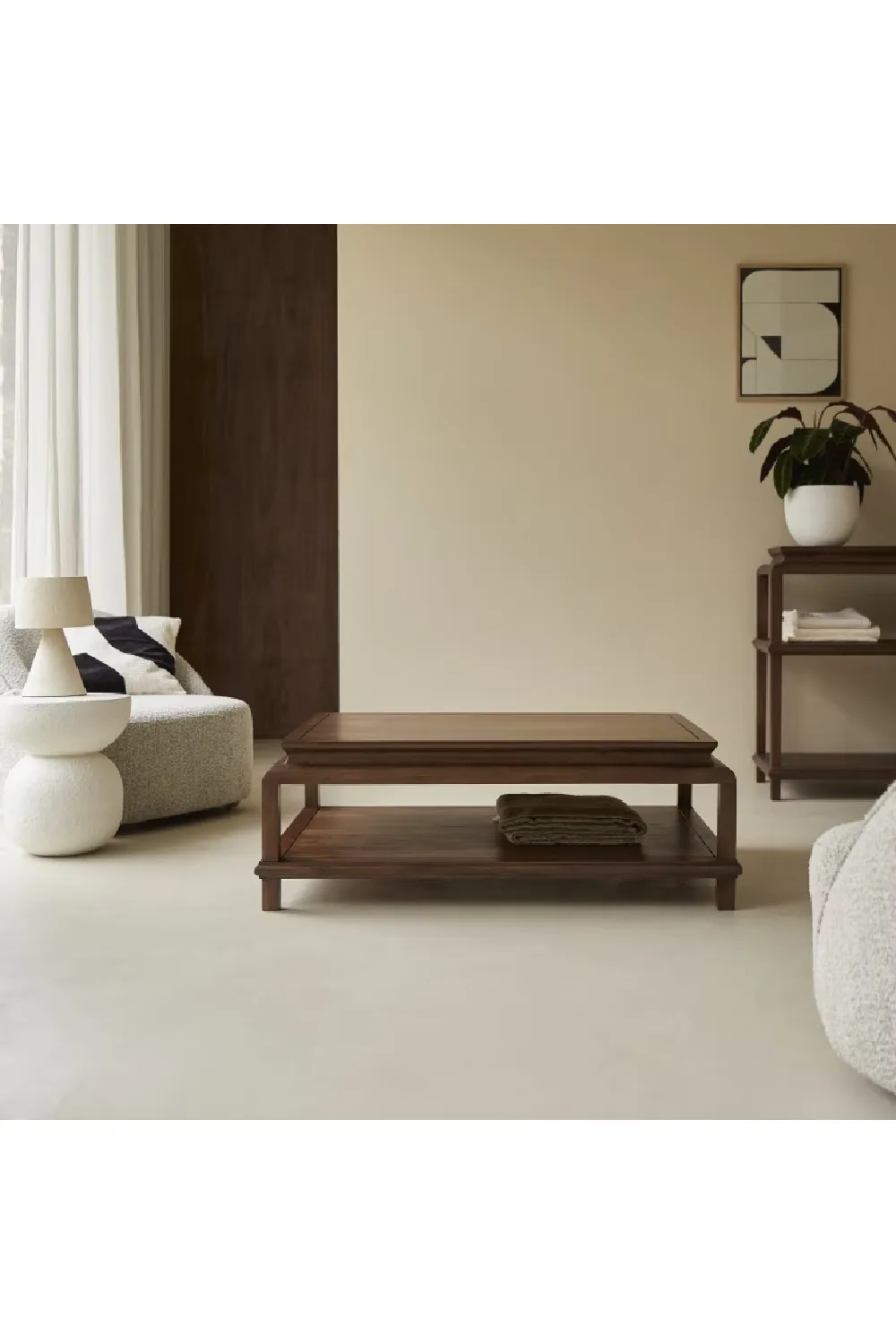 Acacia Rectangular Coffee Table | Tikamoon Achille