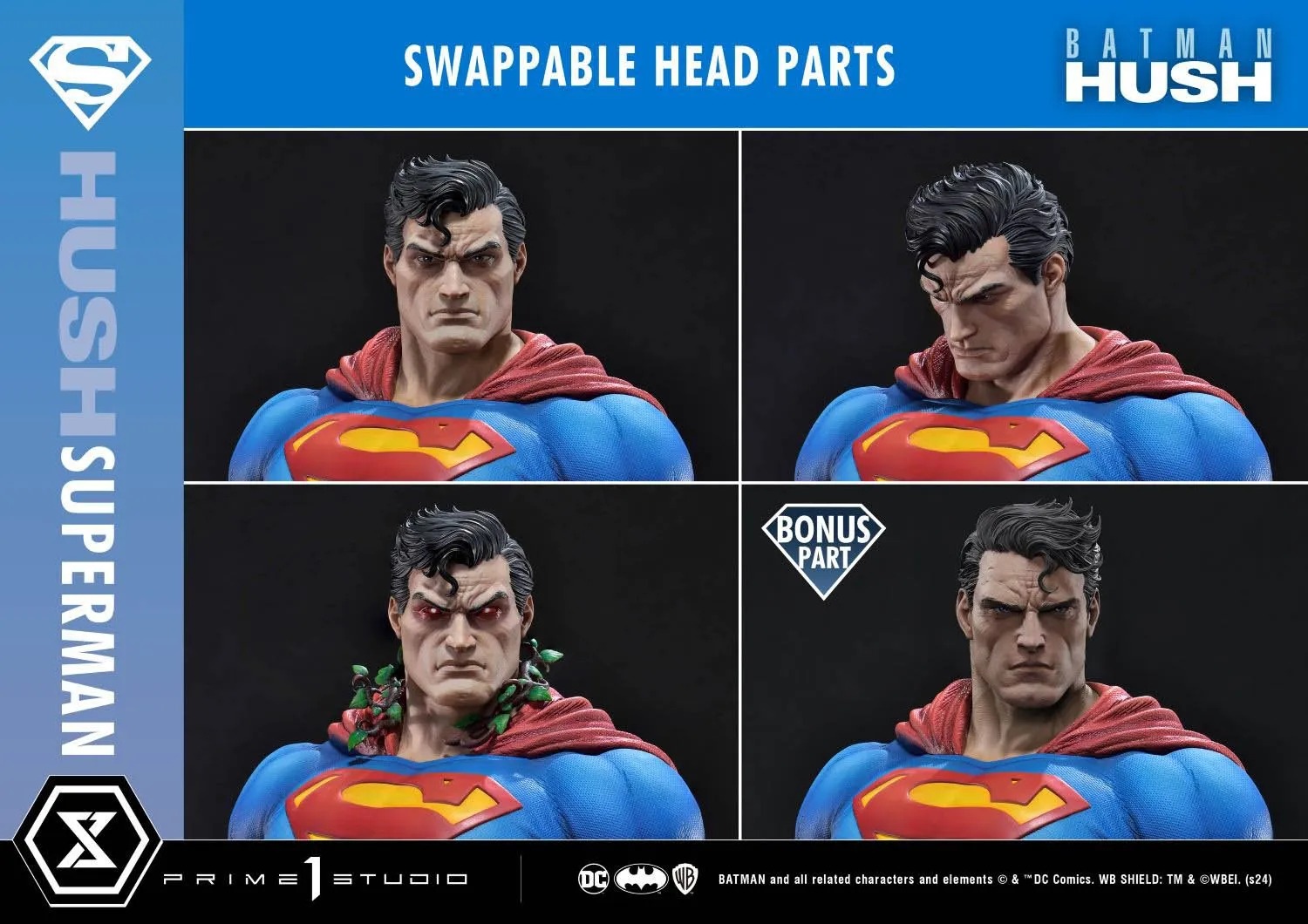 Batman: Hush - Superman (Bonus) 1/4 Scale Statue