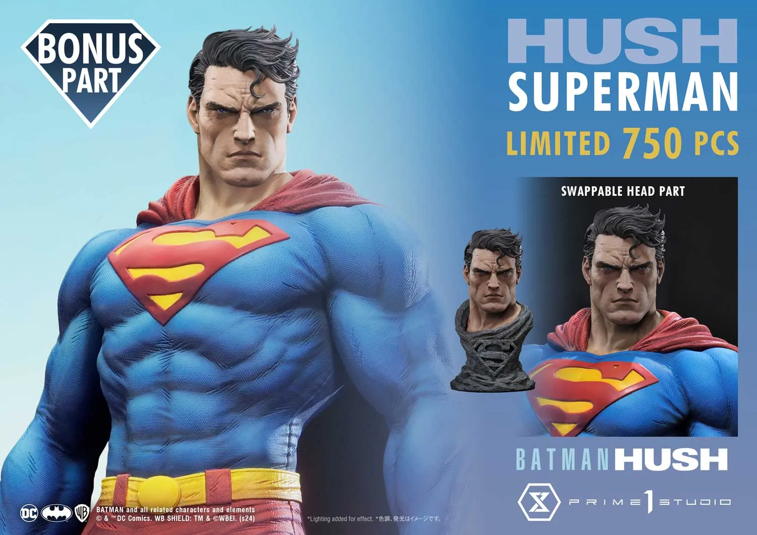 Batman: Hush - Superman (Bonus) 1/4 Scale Statue