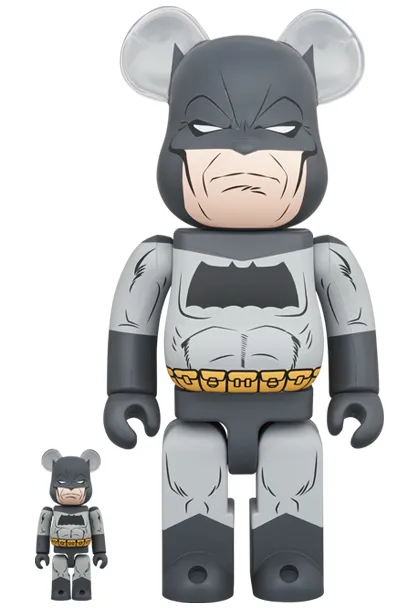 BE@RBRICK BATMAN(TDKR Ver.) 100％ & 400％《22年9月預定》