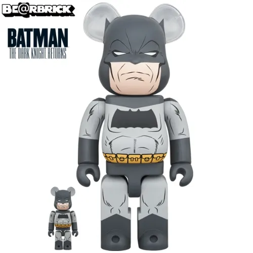 BE@RBRICK BATMAN(TDKR Ver.) 100％ & 400％《22年9月預定》