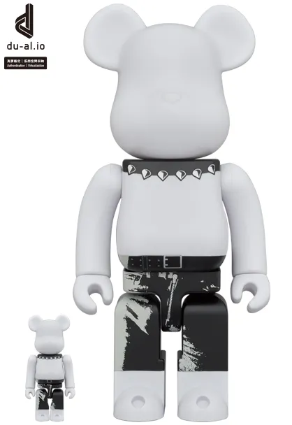 BE@RBRICK The Rolling Stones "Sticky Fingers" Design Ver. 100％ & 400％《23年1月預定》