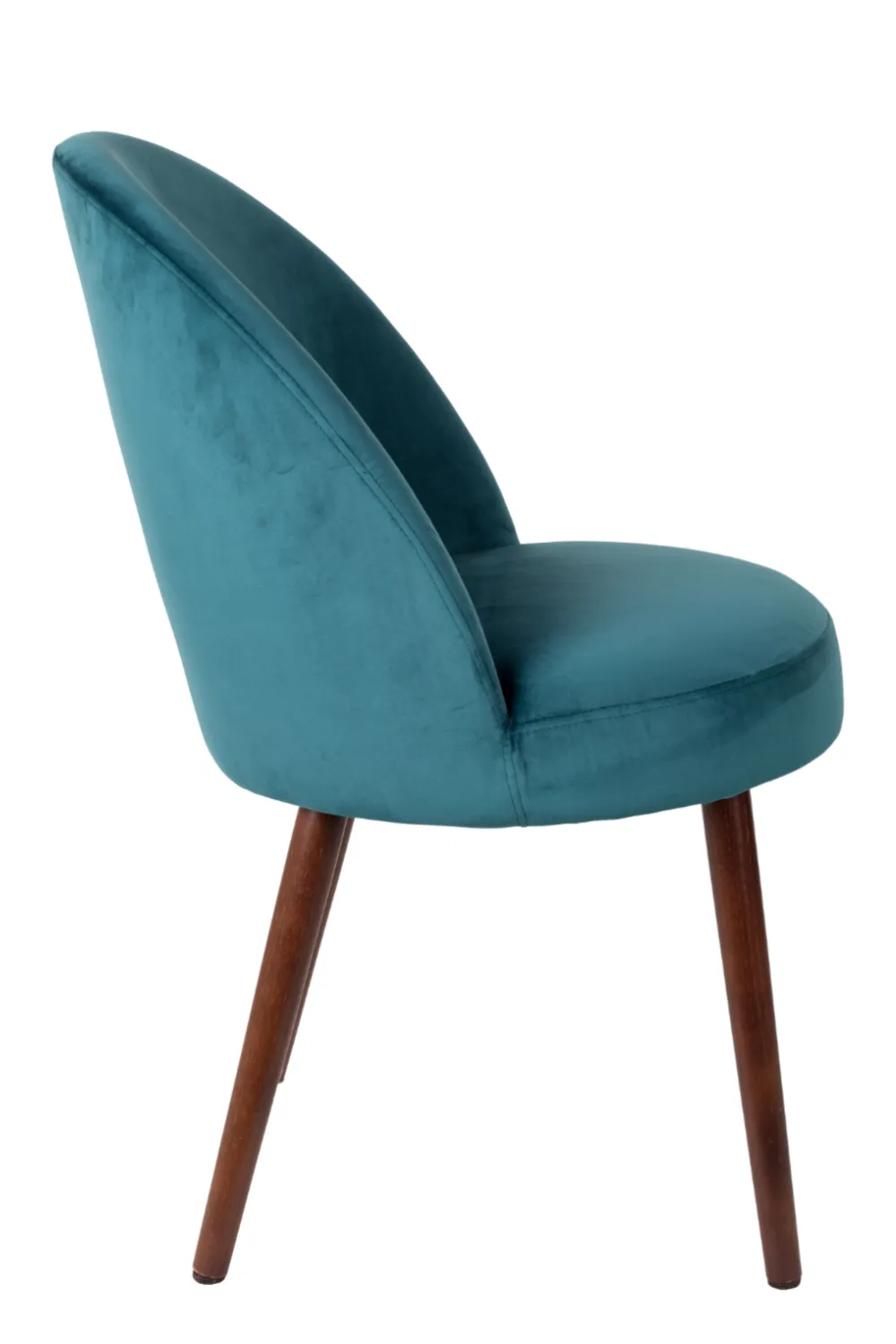 Blue Velvet Dining Chairs (2) | Dutchbone Barbara