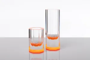 Bolt Vase in Orange