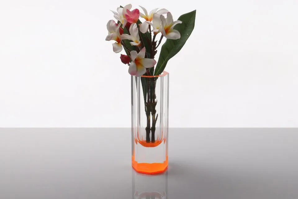 Bolt Vase in Orange