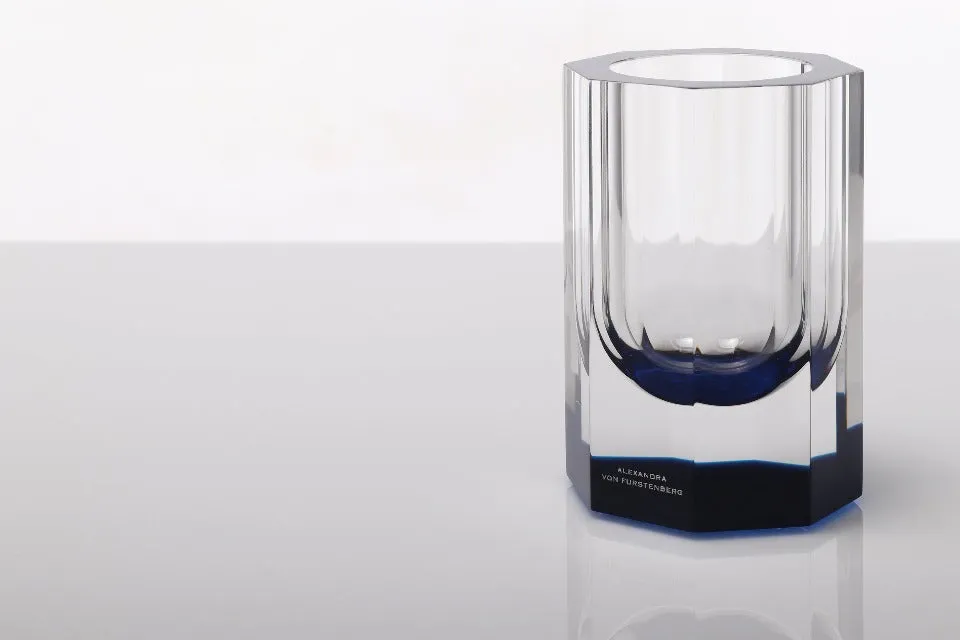 Bolt Vase in Sapphire