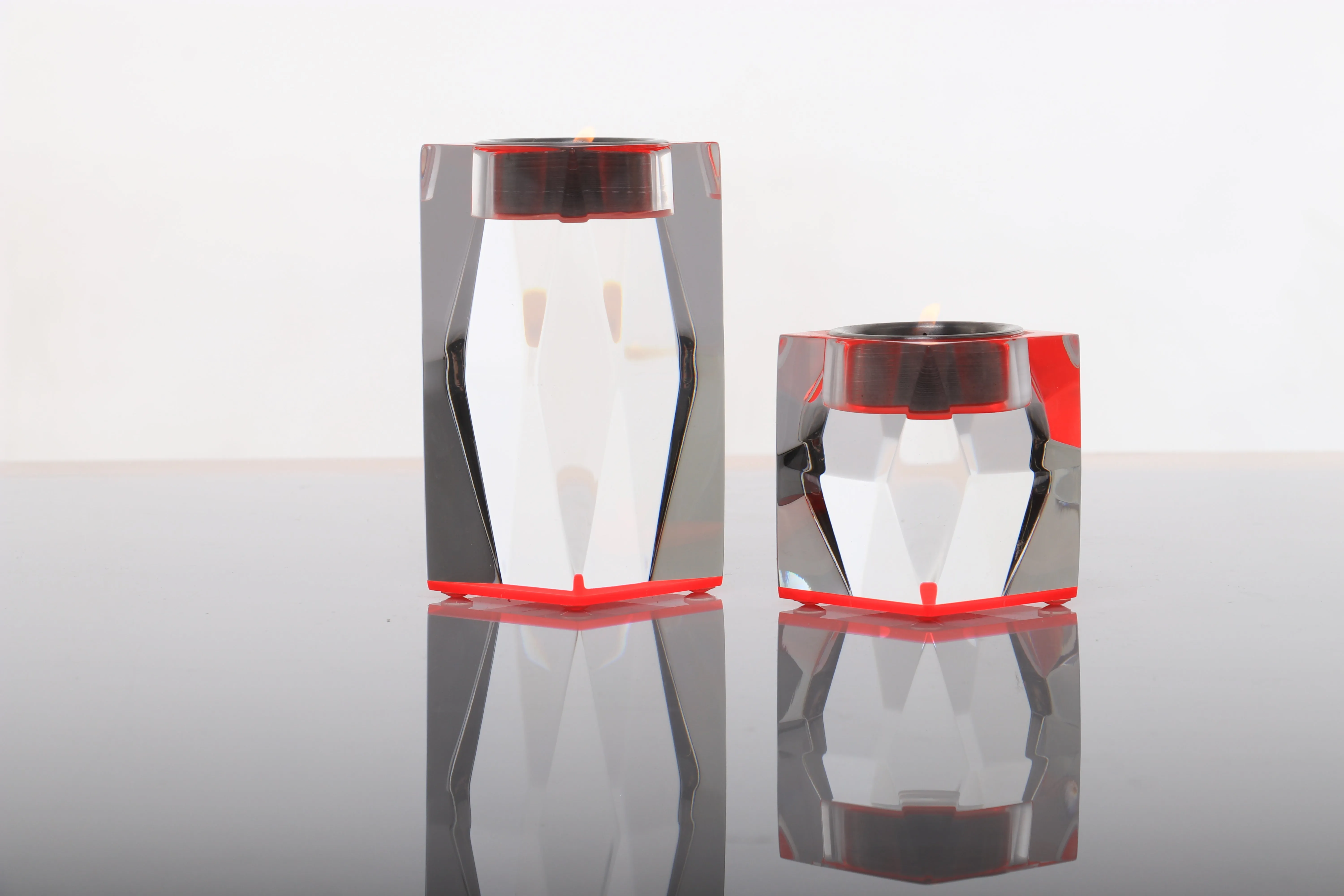 Candleholder in Red