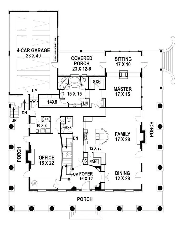 Classical Home 4,969 sq ft Family Retreat with Luxurious Features