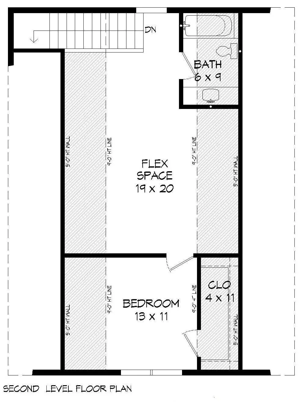 Cozy Stone-Exterior House Plan Perfect for Compact Living