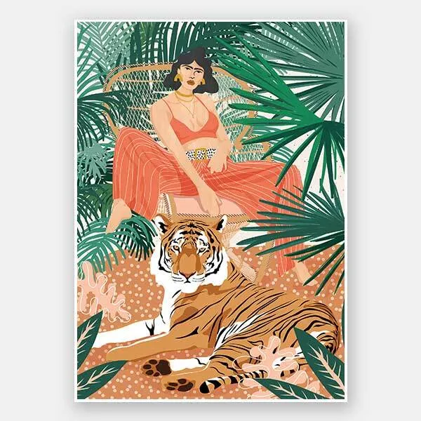 Easy Tiger Unframed Art Print