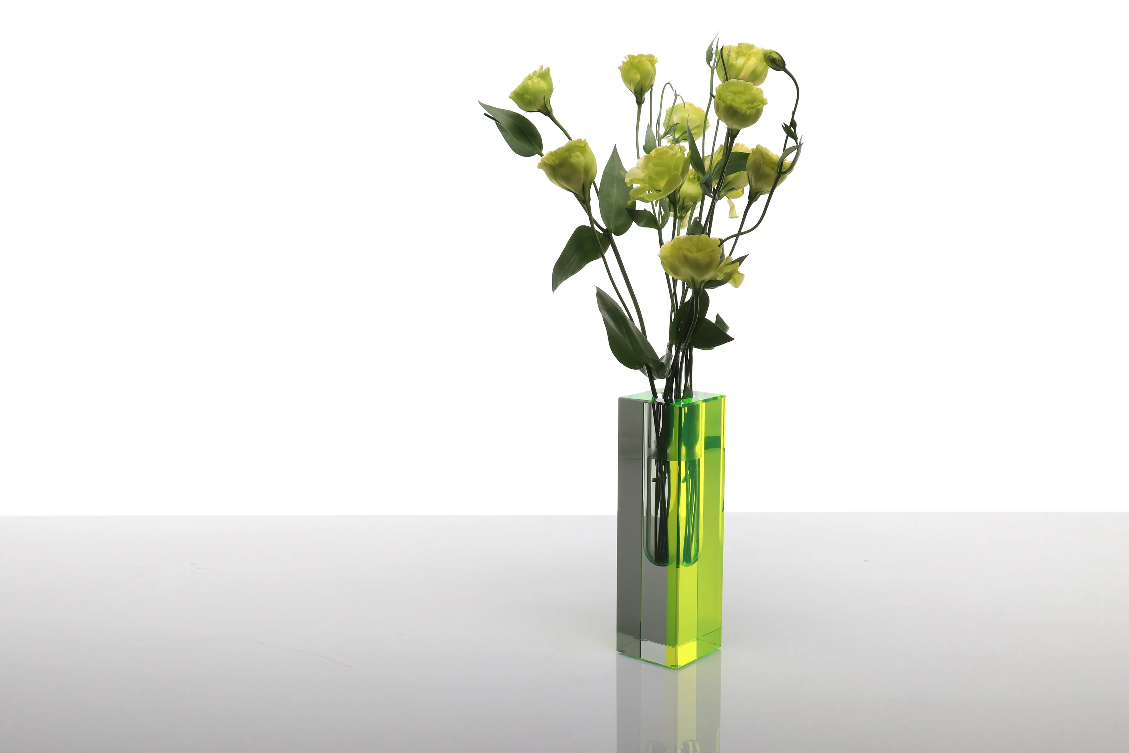 Eclipse Vase in Green