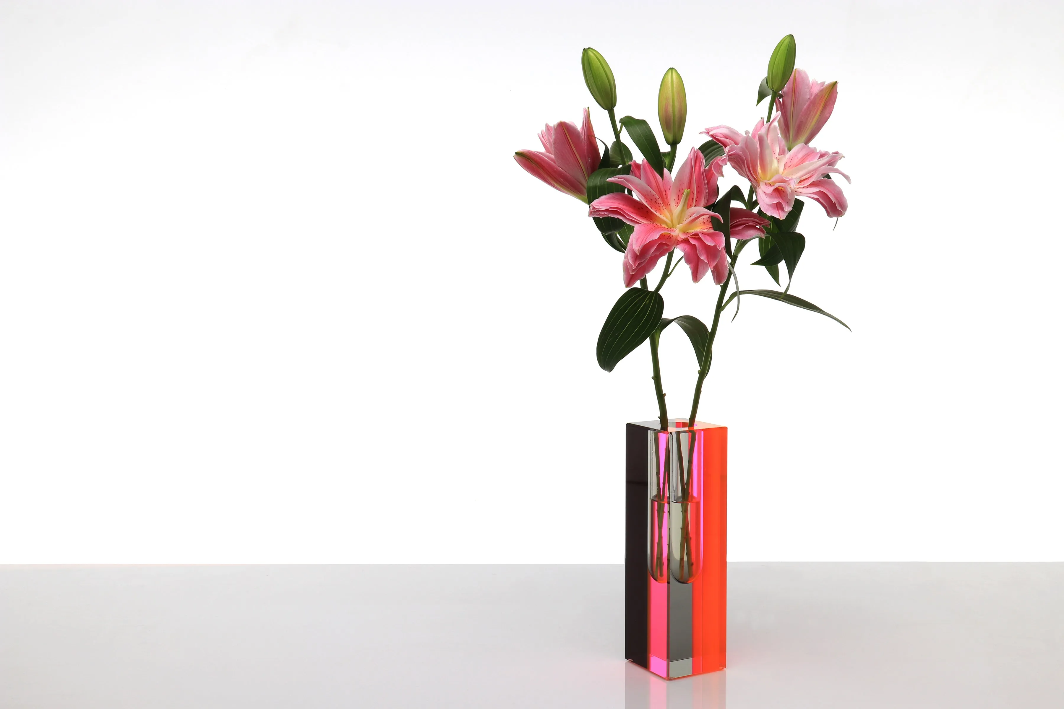 Eclipse Vase in Pink