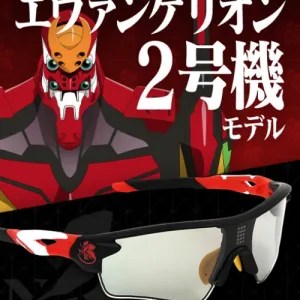 eShades × EVANGELION RACING／２号機モデル 0.1秒、瞬間調光サングラス 【日本製】※不設寄送《21年7月預定》