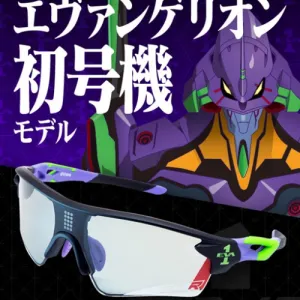 eShades × EVANGELION RACING／初号機モデル 0.1秒、瞬間調光サングラス 【日本製】※不設寄送《21年7月預定》