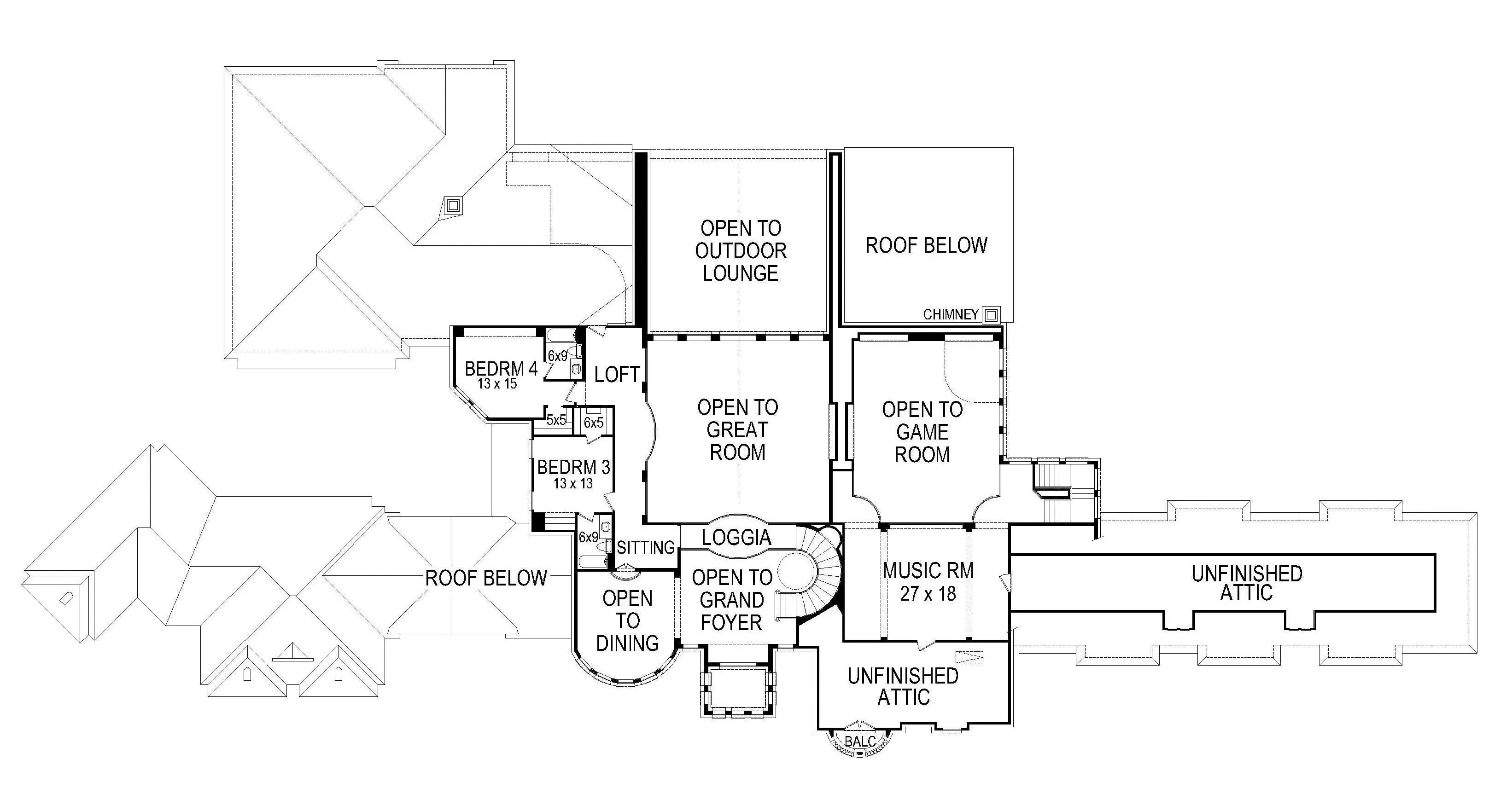 Expansive Luxury Home Plan with Ample Space