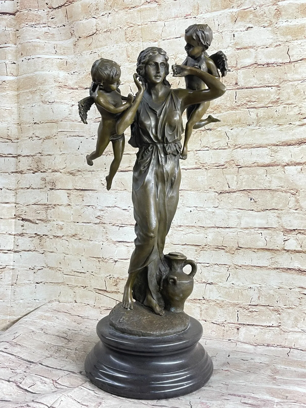 Fine Art Mother and Child Museum Quality Classic Artwork Bronze Sculpture Sale