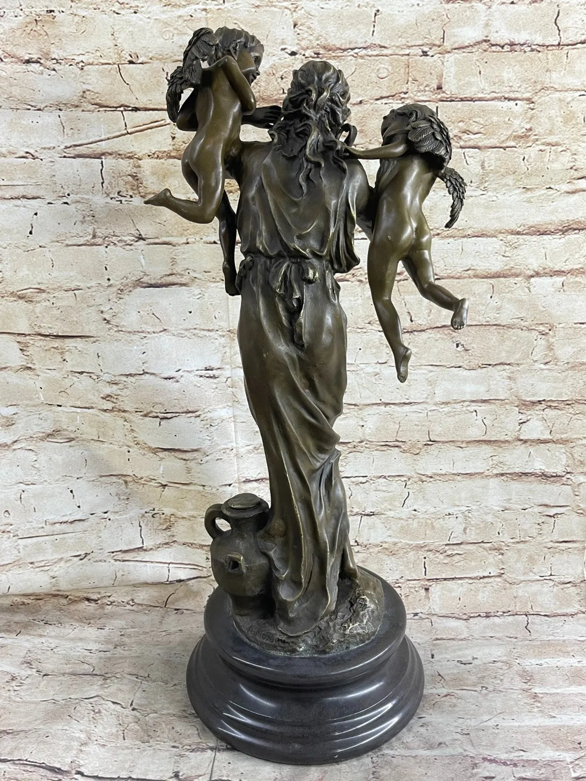 Fine Art Mother and Child Museum Quality Classic Artwork Bronze Sculpture Sale