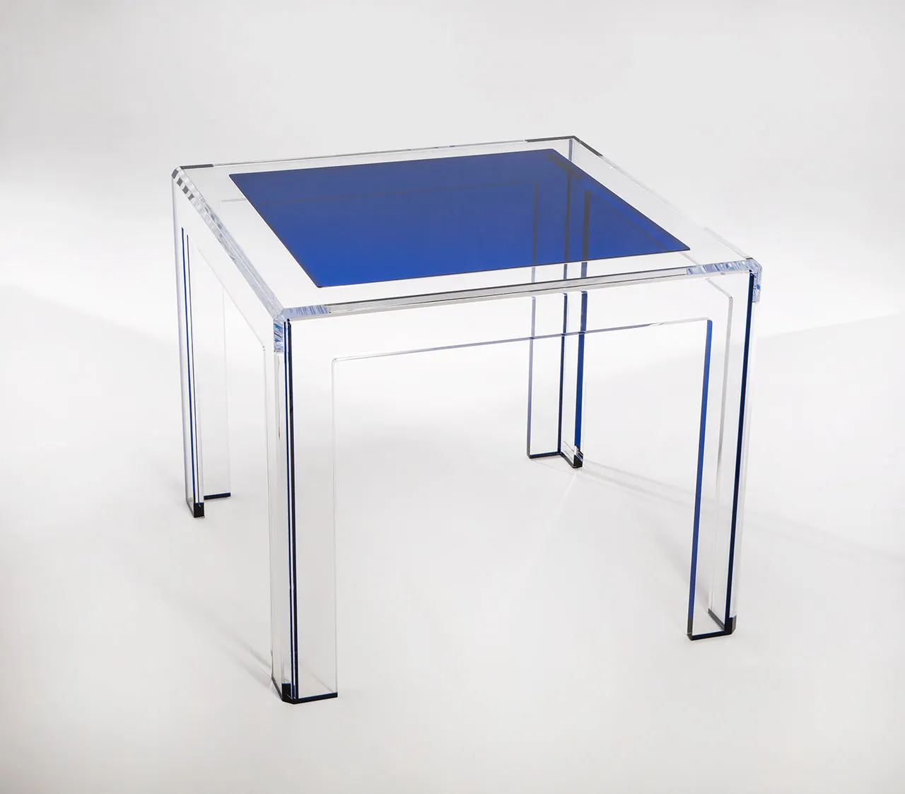 Gambler Card Table in Sapphire