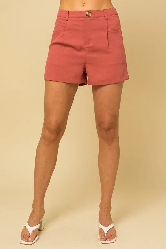 Gilli | Front Pleated Short