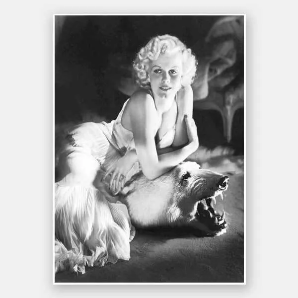 Jean Harlow Unframed Art Print