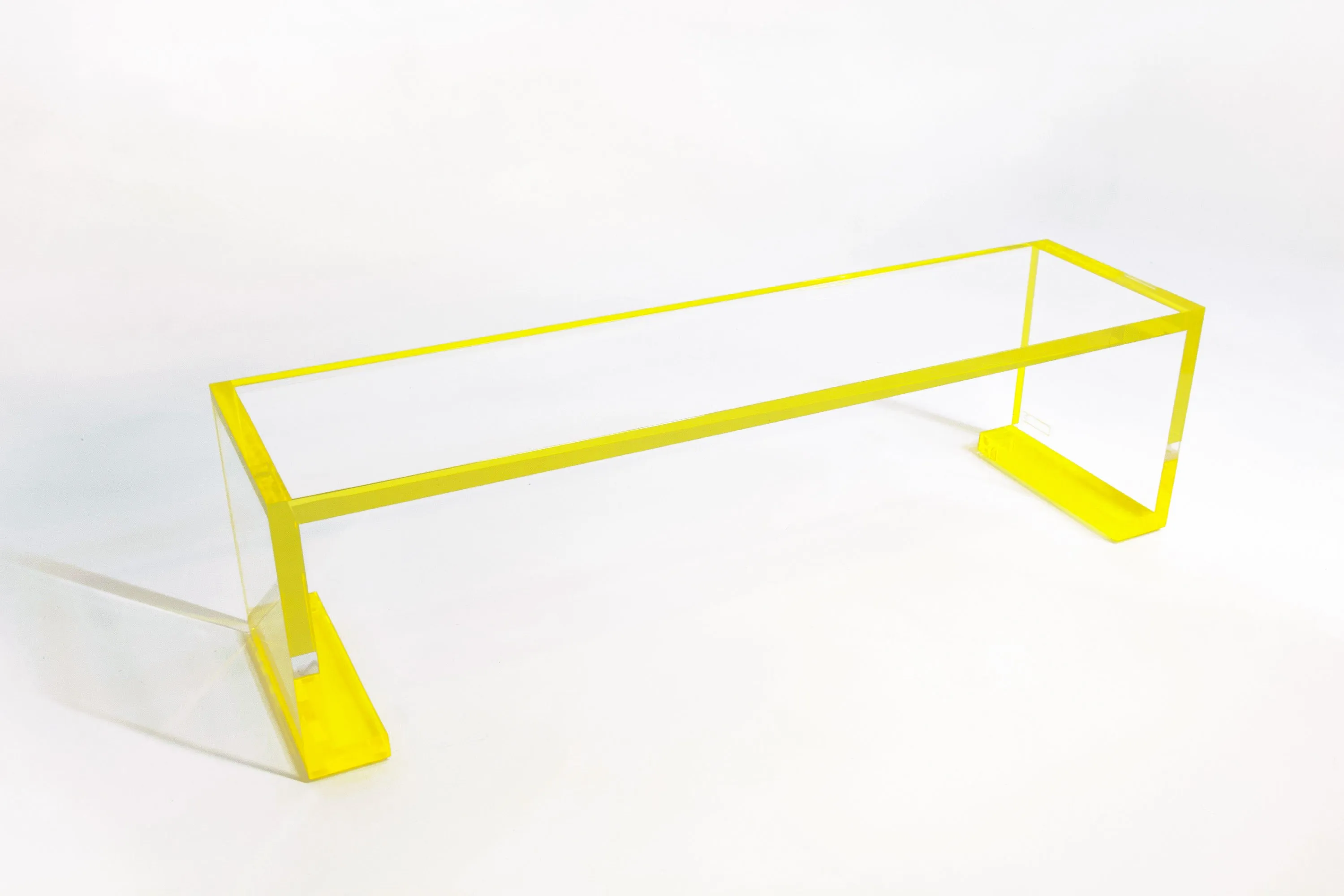 Malibu Console Table in Yellow