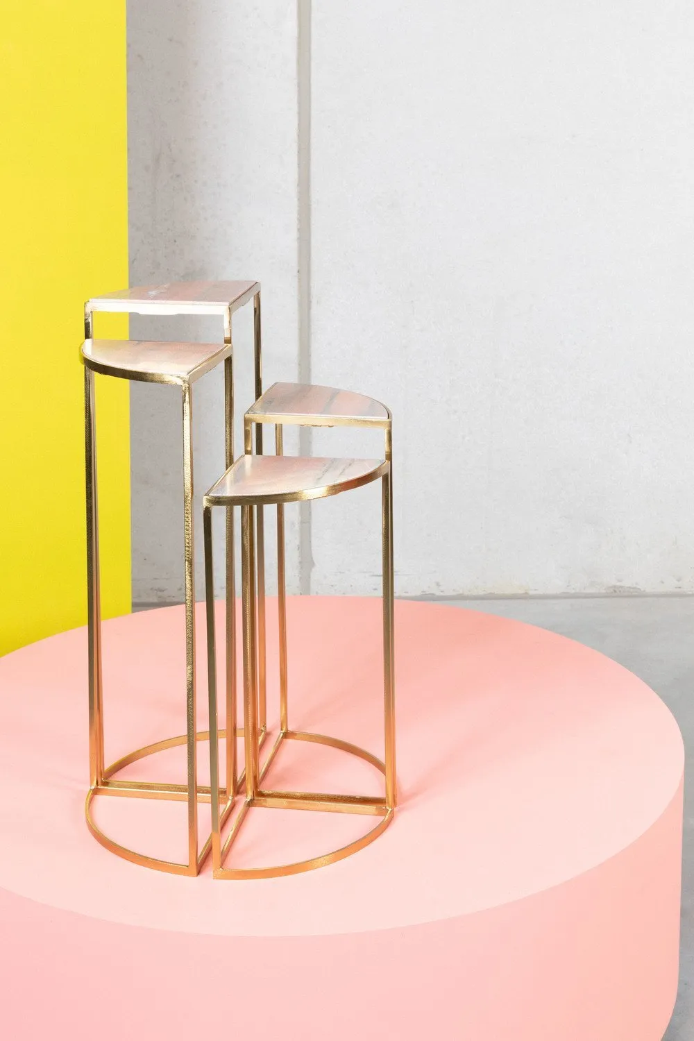 Marble Adjustable Side Table | Bold Monkey The Perfect Cocktail