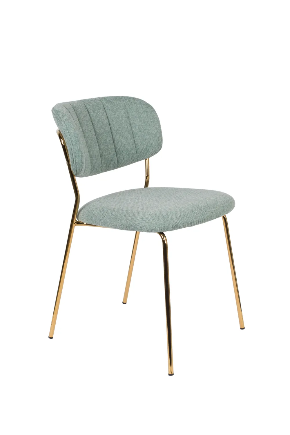 Mixed Fabric Upholstered Dining Chairs (2) | DF Jolien