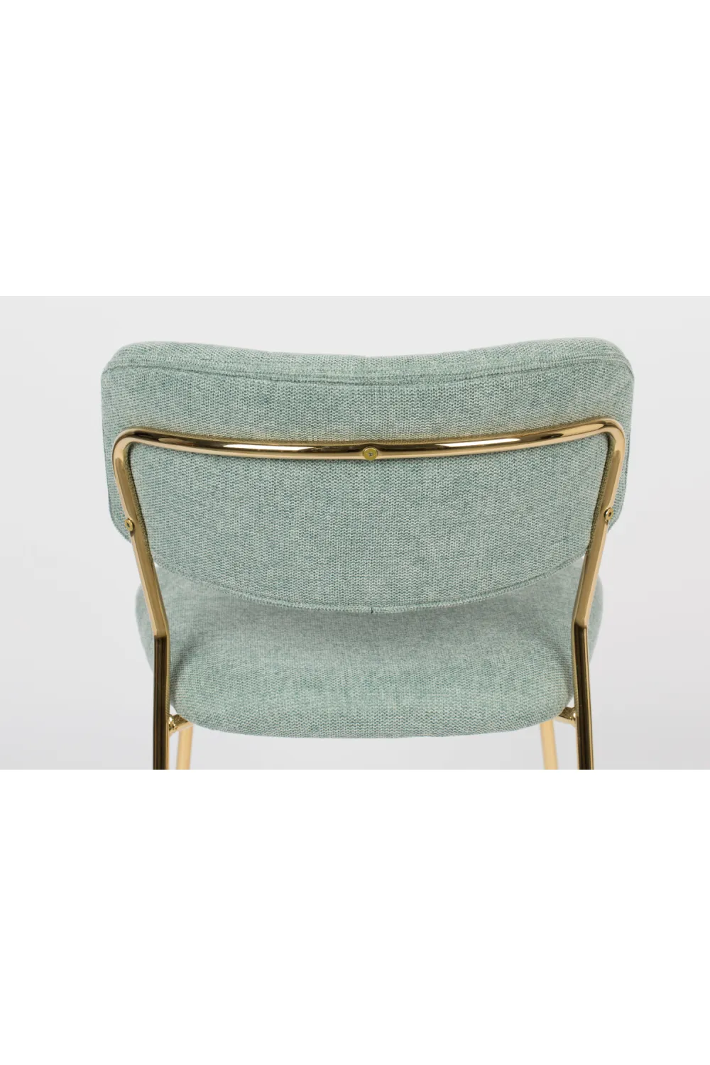 Mixed Fabric Upholstered Dining Chairs (2) | DF Jolien