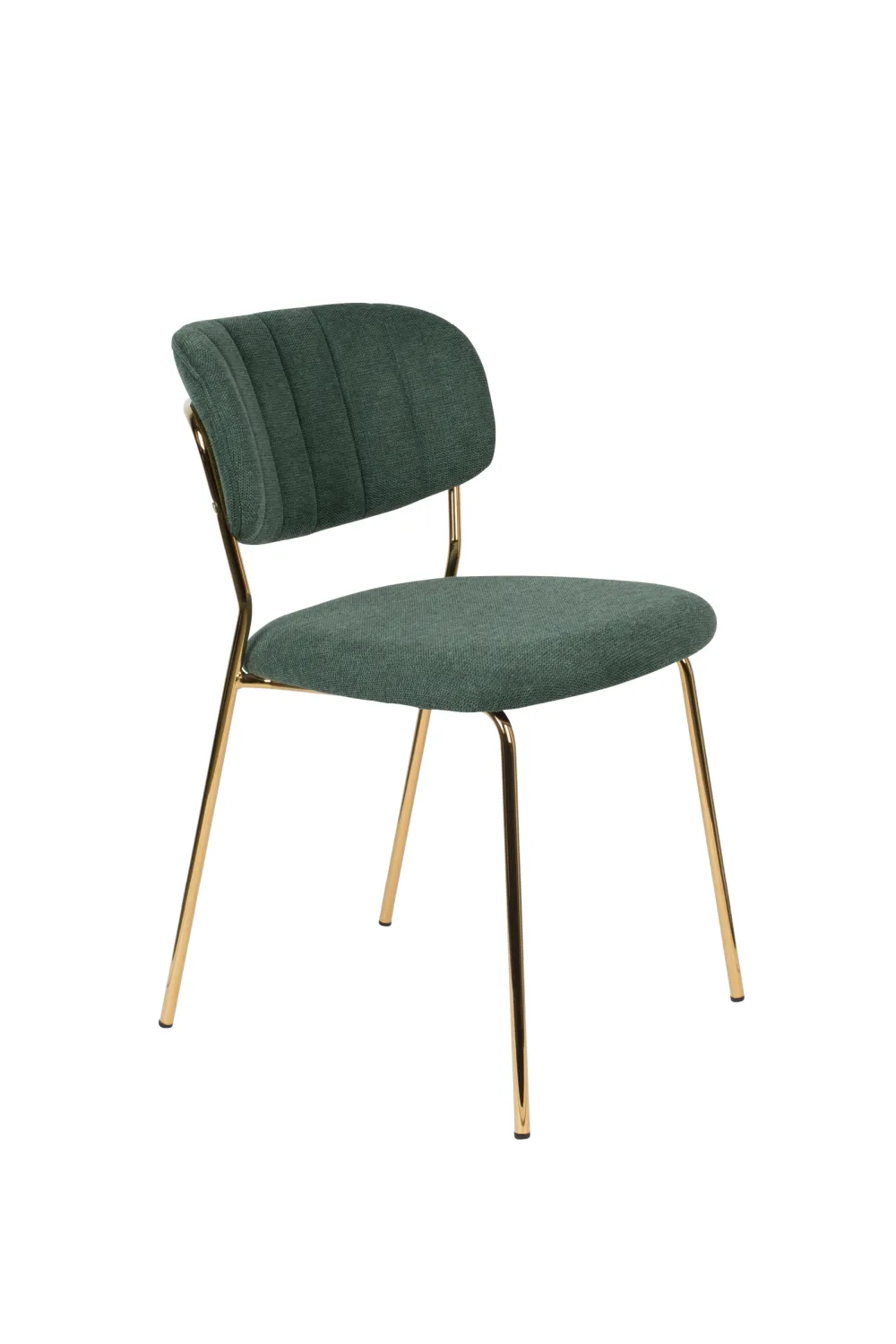 Mixed Fabric Upholstered Dining Chairs (2) | DF Jolien