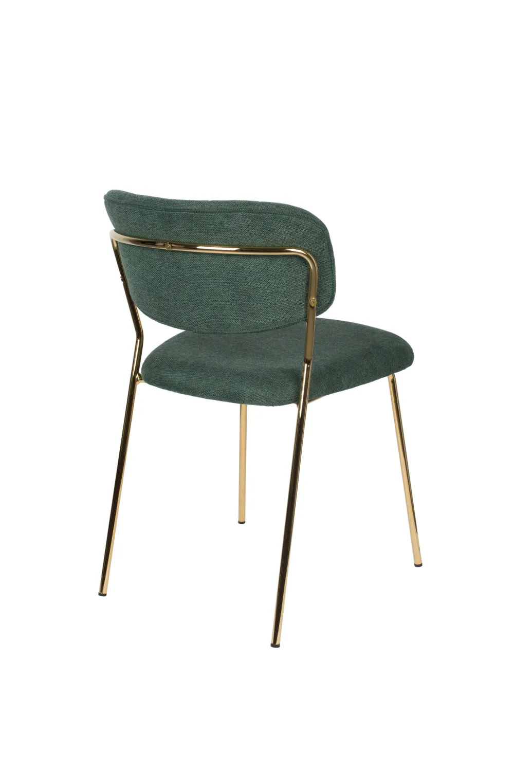 Mixed Fabric Upholstered Dining Chairs (2) | DF Jolien