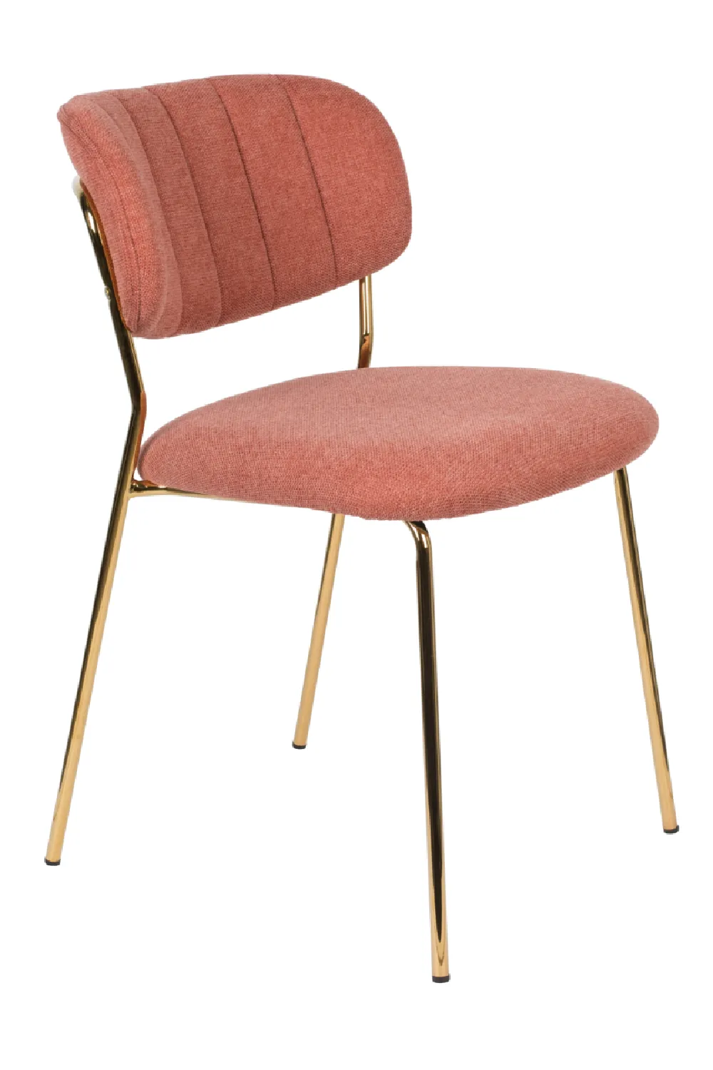 Mixed Fabric Upholstered Dining Chairs (2) | DF Jolien