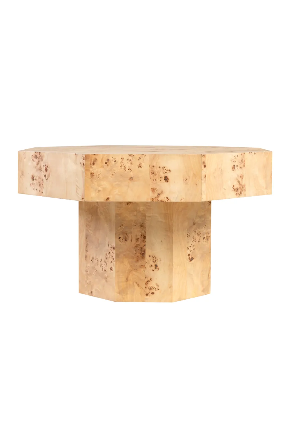 Octagonal Wooden Coffee Table | Versmissen Baka