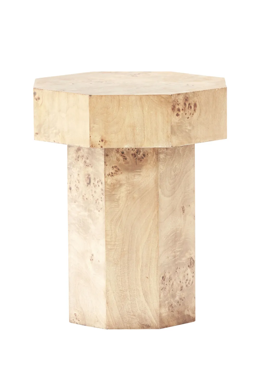 Octagonal Wooden Occasional Table | Versmissen Baka