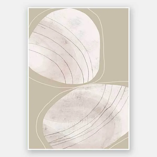 Ovals I Unframed Art Print