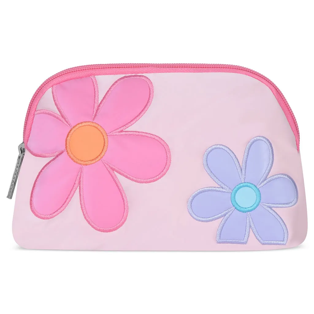 Pretty Petals Oval Cosmetic Bag- Girls