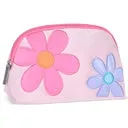 Pretty Petals Oval Cosmetic Bag- Girls