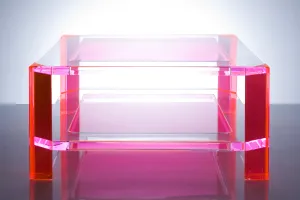 Radiant Coffee Table in Pink