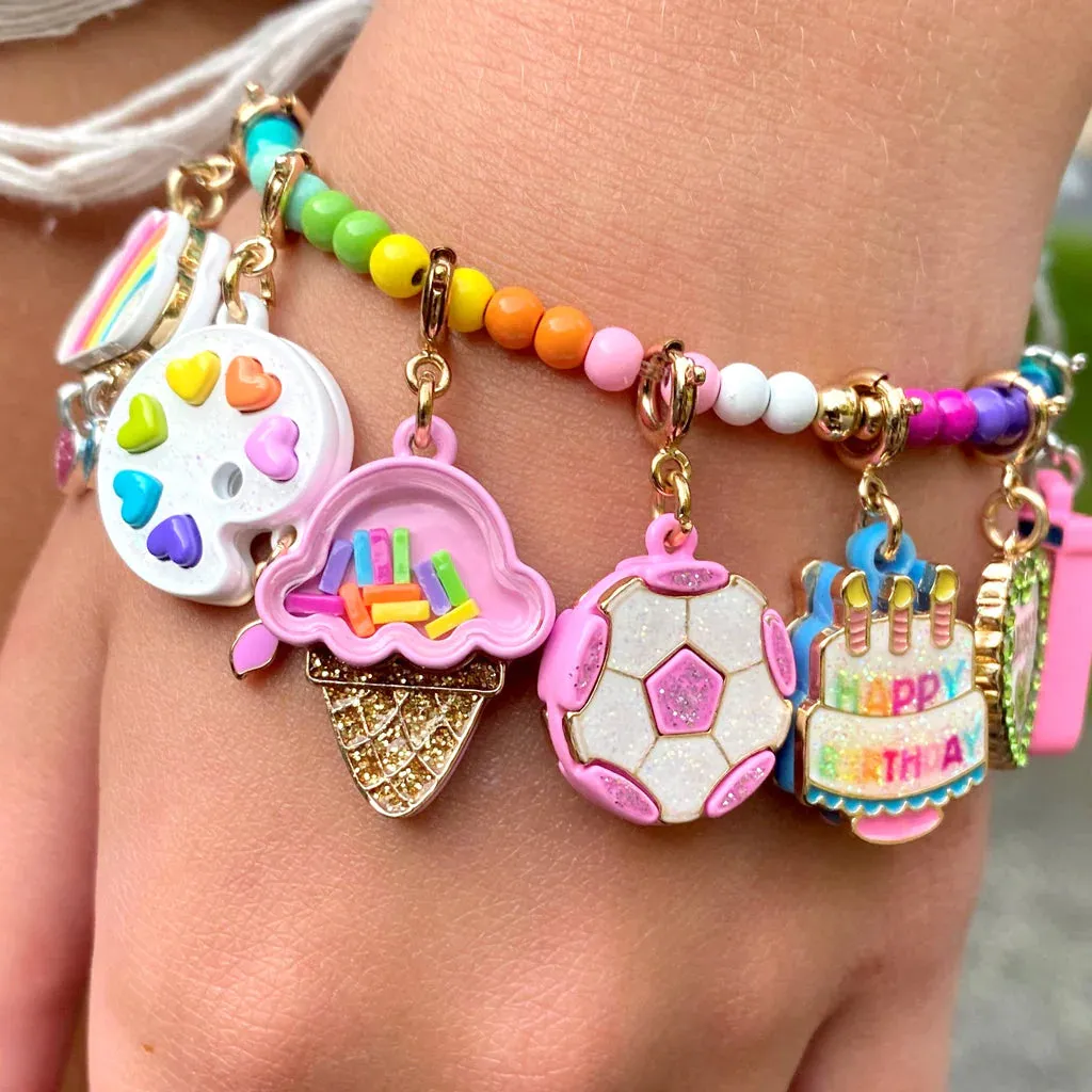 Rainbow Stretch Bracelet- Girls