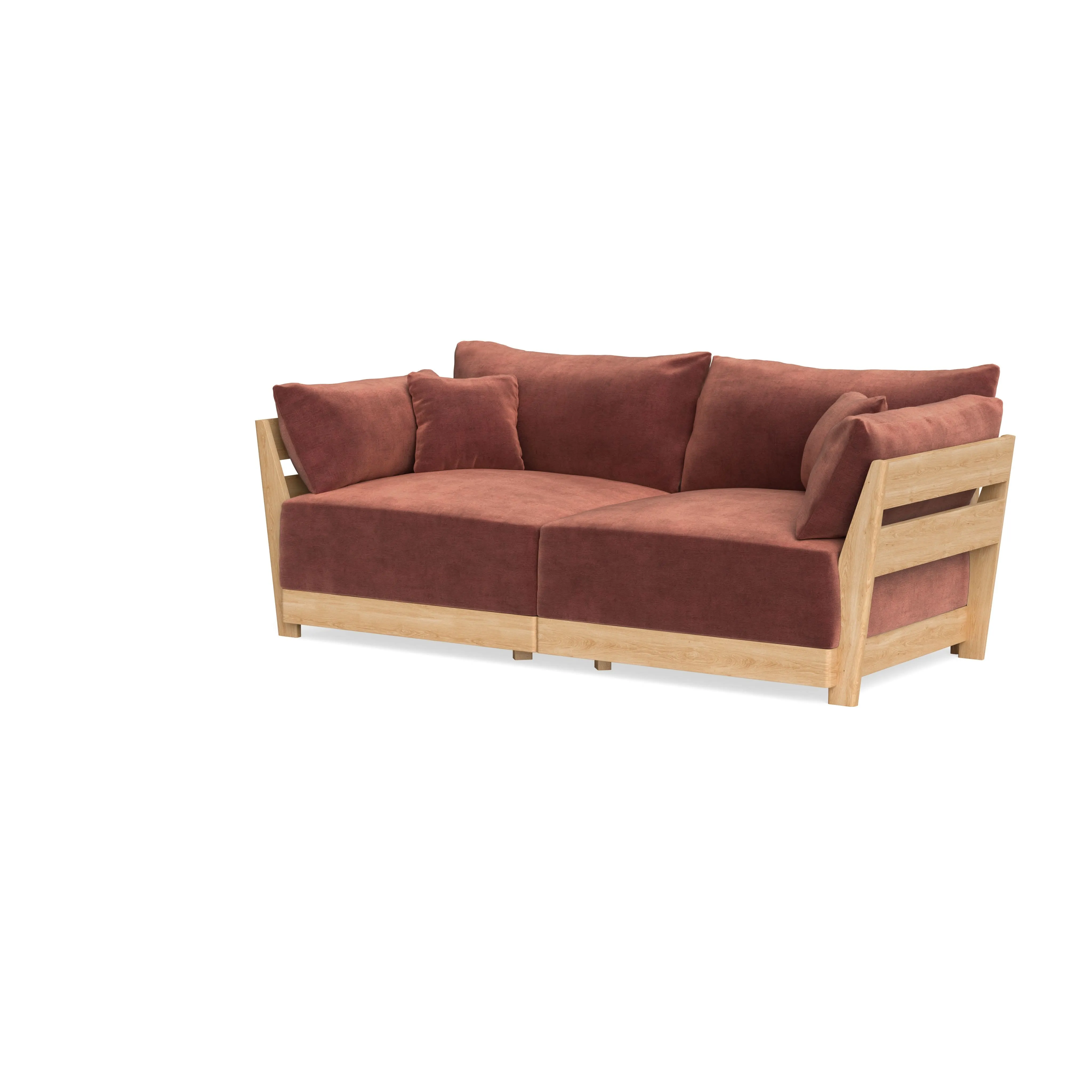 Slipcover Only - Modular Bondi 2-Seater Sofa in Spice