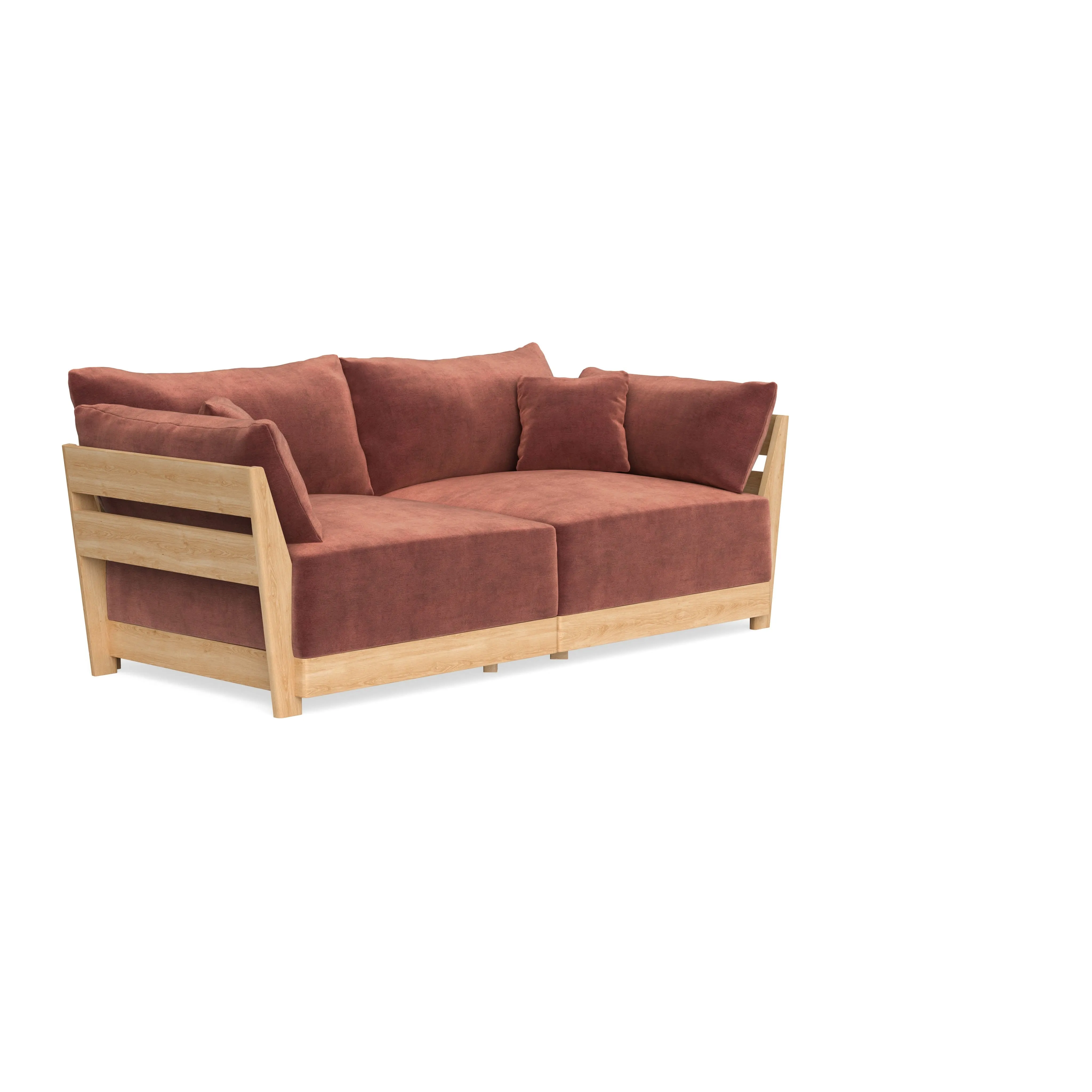 Slipcover Only - Modular Bondi 2-Seater Sofa in Spice