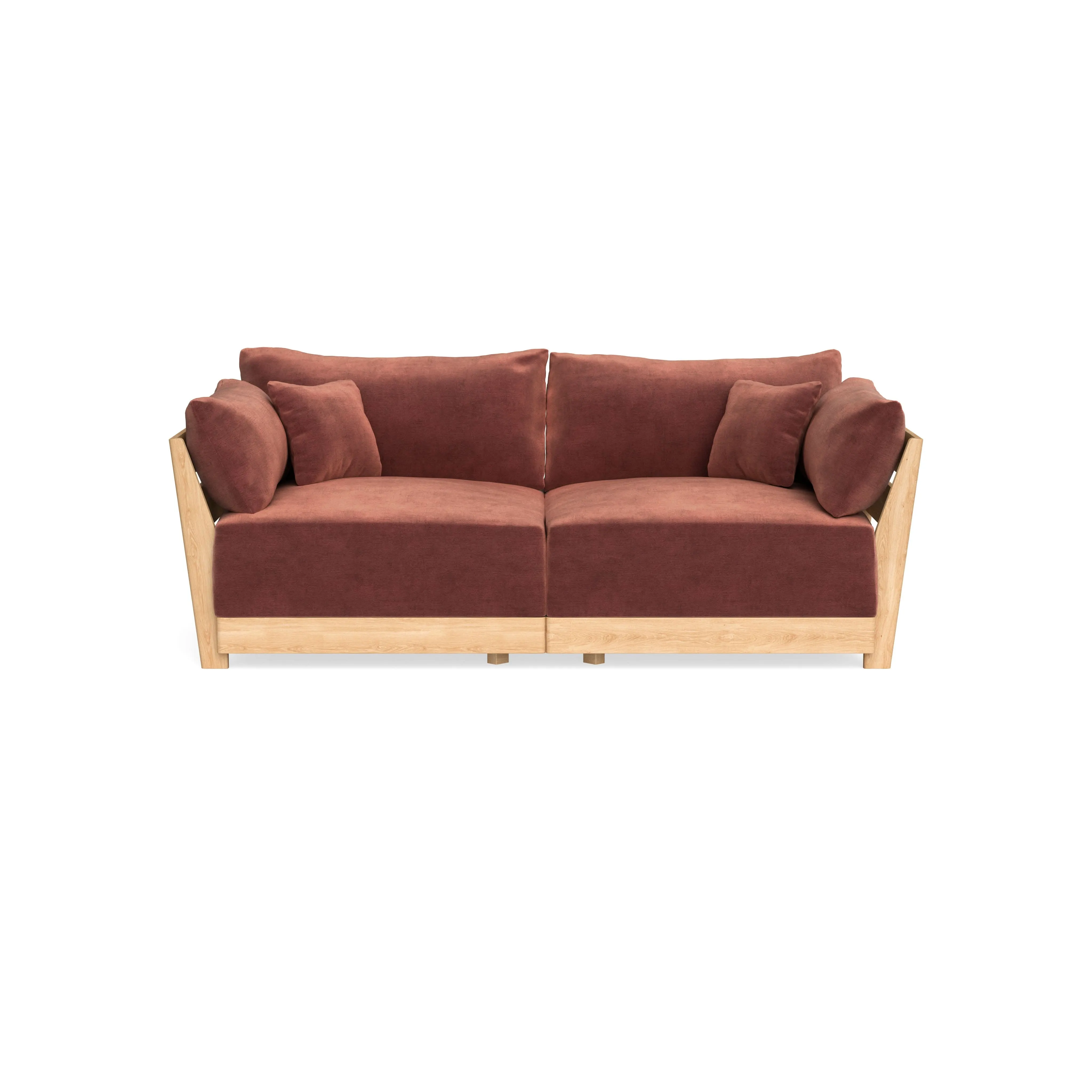 Slipcover Only - Modular Bondi 2-Seater Sofa in Spice