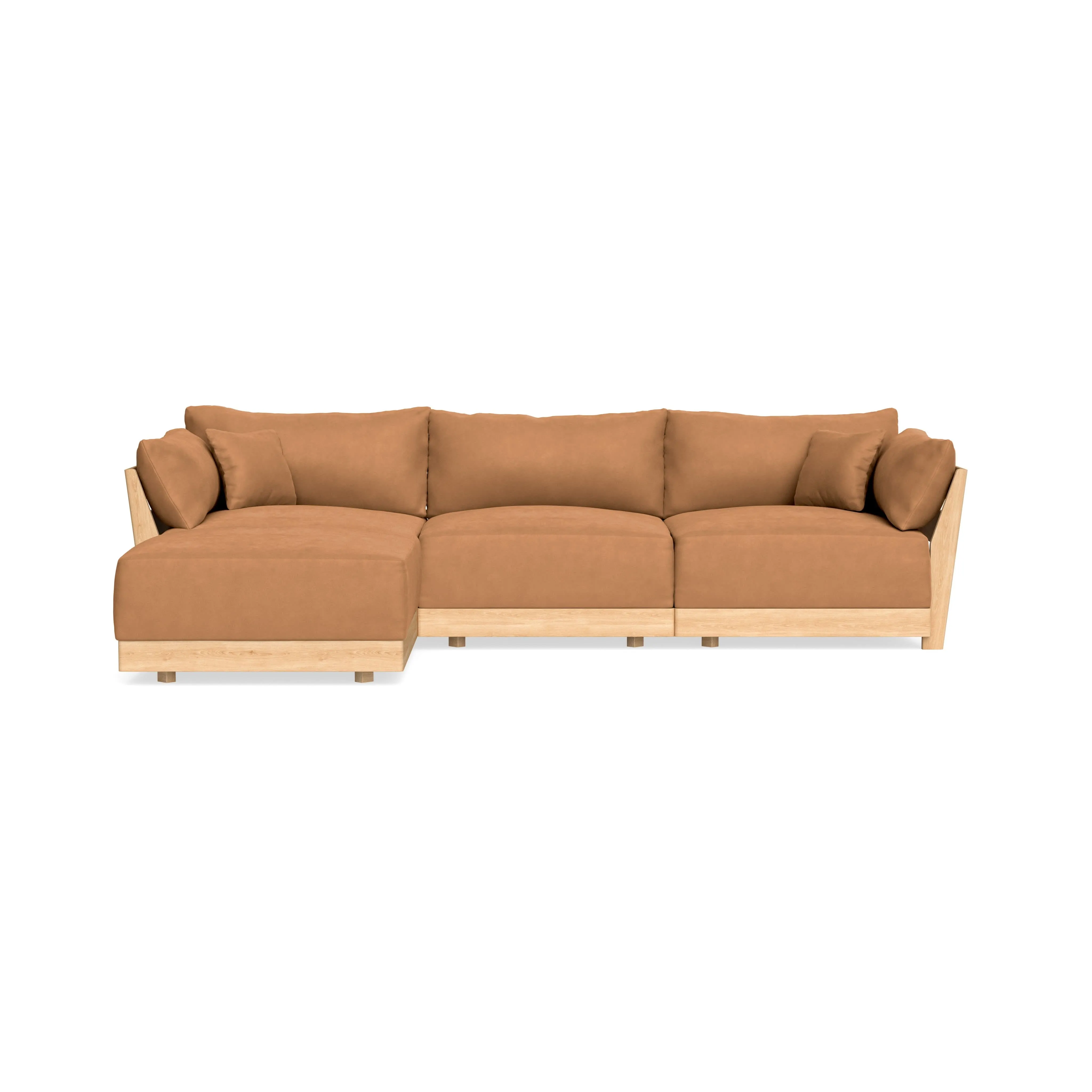 Slipcover Only - Modular Bondi 3-Seater Sectional in Cheddar