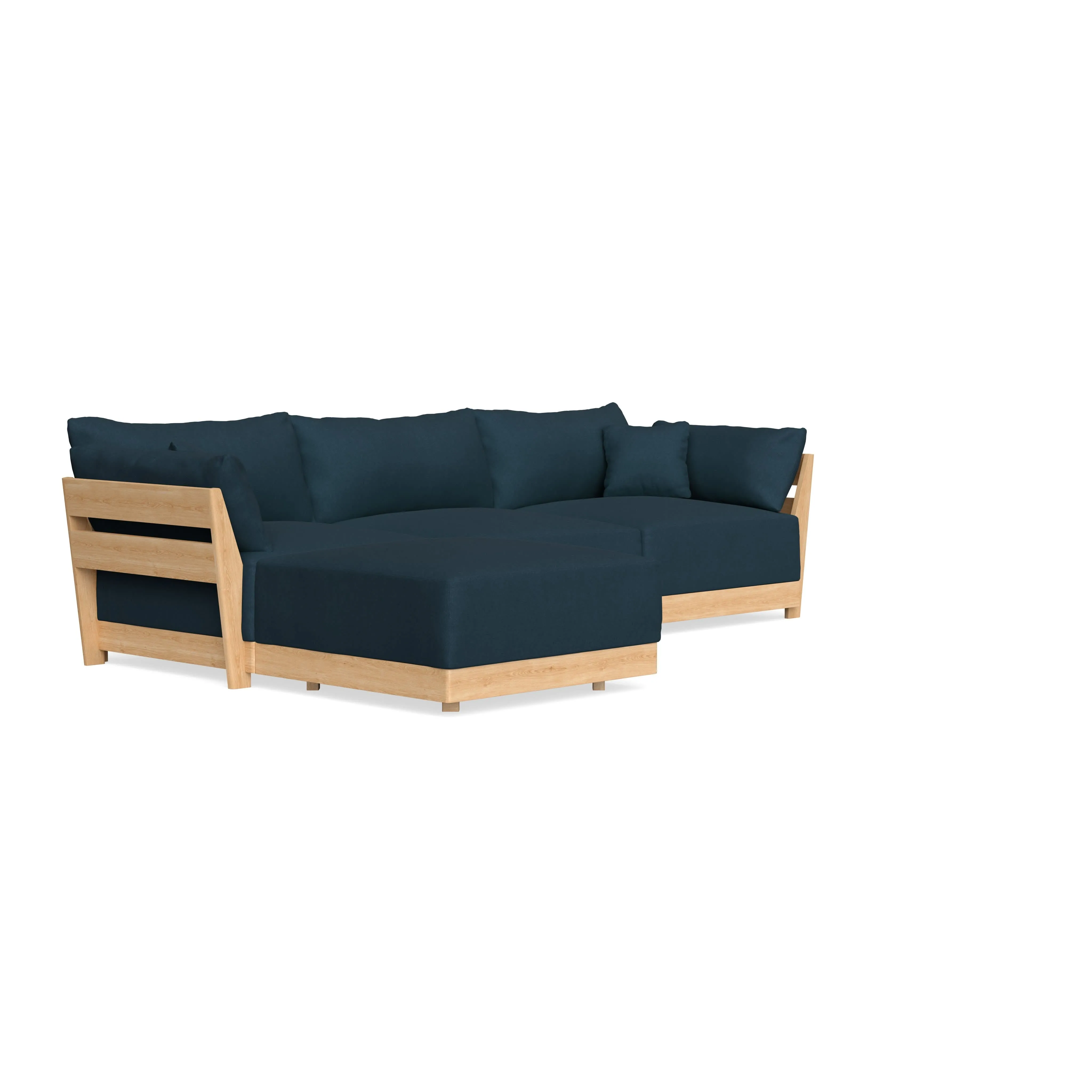 Slipcover Only - Modular Bondi 3-Seater Sectional in Navy Blue