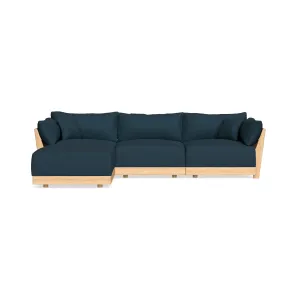 Slipcover Only - Modular Bondi 3-Seater Sectional in Navy Blue