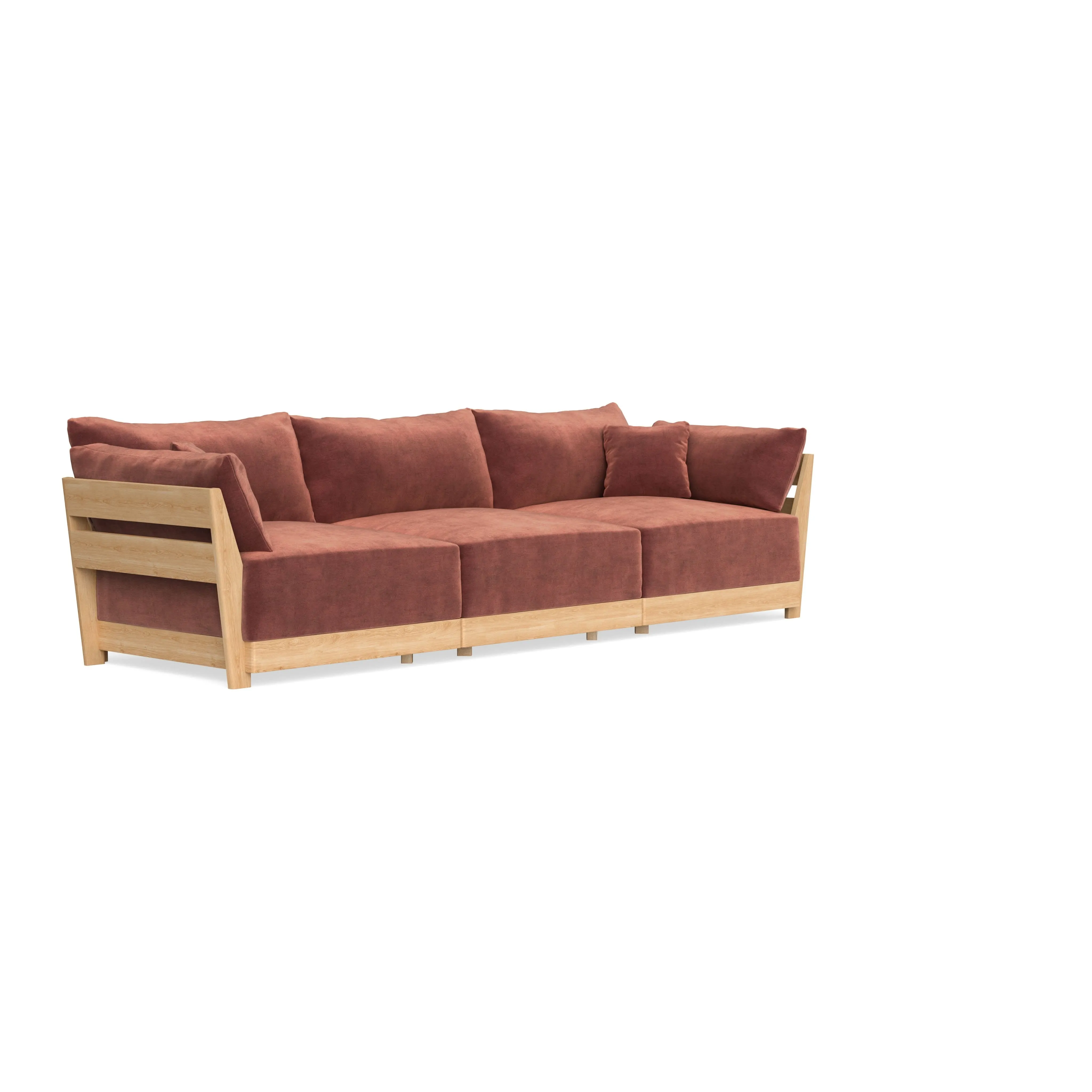 Slipcover Only - Modular Bondi 3-Seater Sofa in Spice