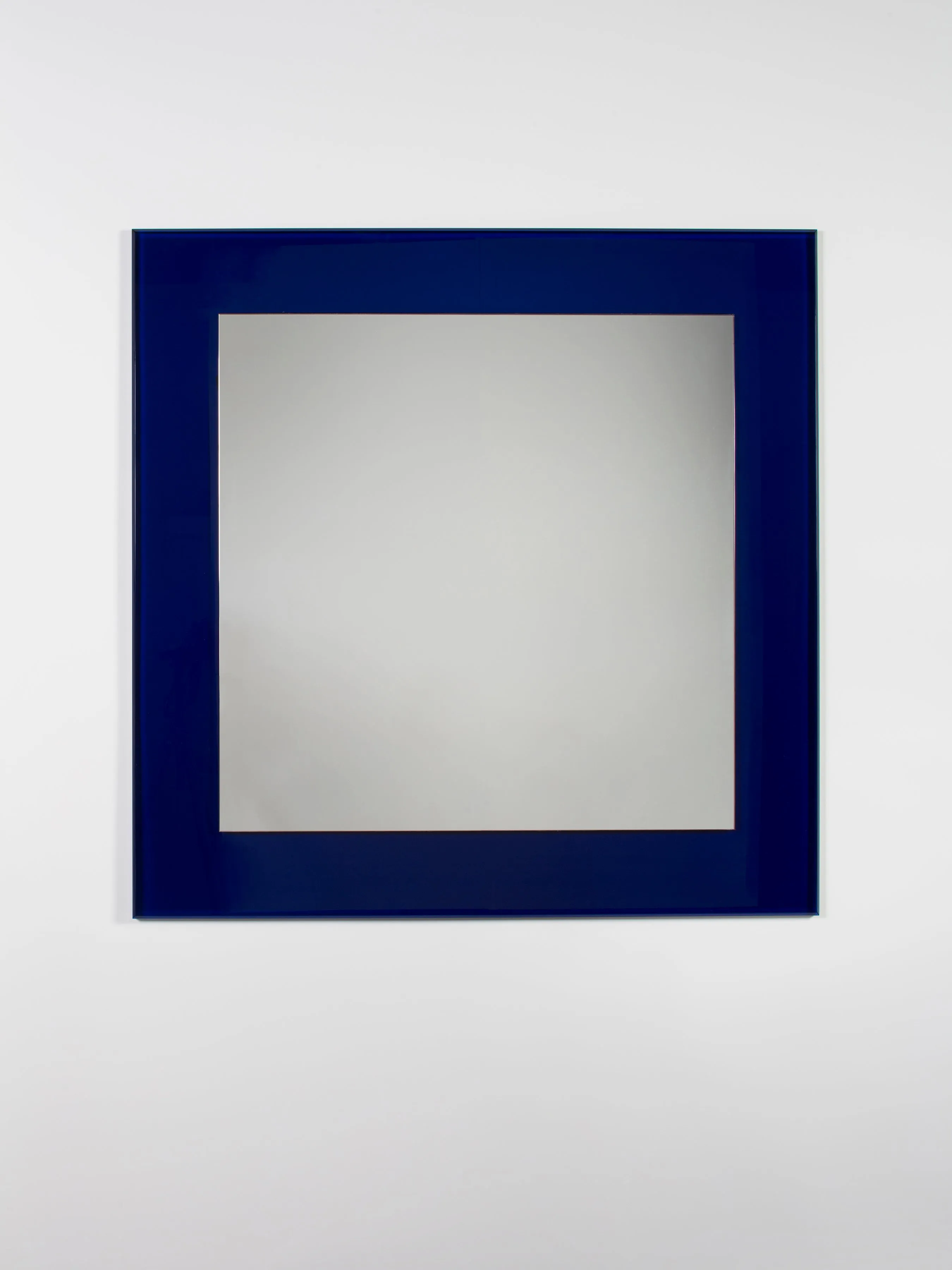 Square Mirror in Sapphire