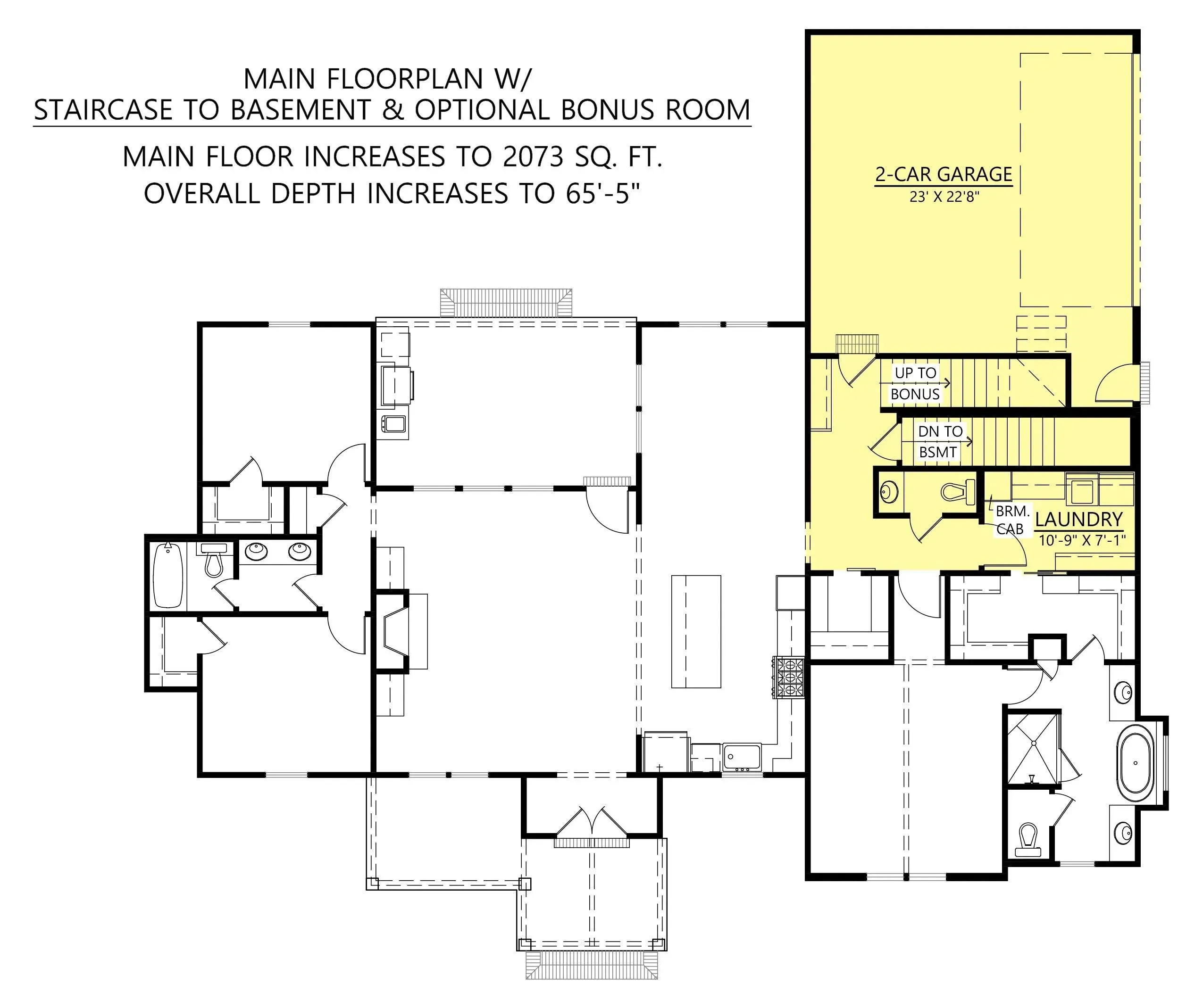 Stylish 3-Bedroom Home with 2,018 sq ft of Versatile Living Space