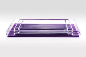 Tray in Amethyst